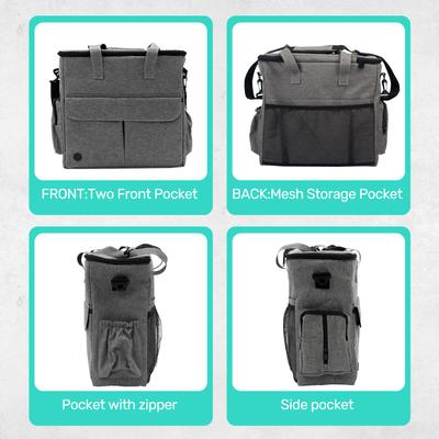 Show full view: Niubya Dog Travel Bag, Grey slide 8 of 10