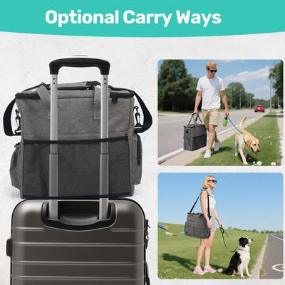 Show full view: Niubya Dog Travel Bag, Grey slide 5 of 10