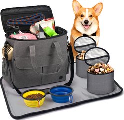 Niubya Dog Travel Bag, Grey