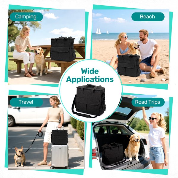 Show full view: Niubya Dog Travel Bag, Black slide 9 of 9