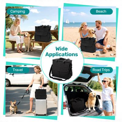 Show full view: Niubya Dog Travel Bag, Black slide 10 of 11