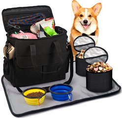 Niubya Dog Travel Bag, Black