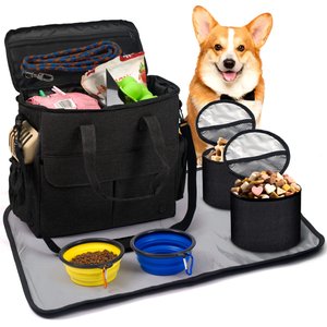 Niubya Dog Travel Bag, Black