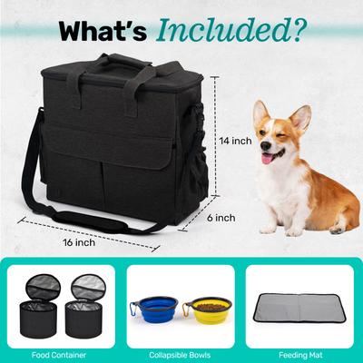 Show full view: Niubya Dog Travel Bag, Black slide 3 of 11