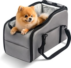 Niubya Dog Car Booster Seat, Grey