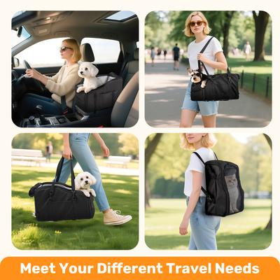 Show full view: Niubya Dog Car Booster Seat, Black slide 8 of 10