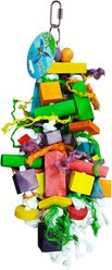 Vila Colorful Hanging Teeth Grinding Rat Guinea-Pig & Small Animal Wooden Chew Blocks, 16-in