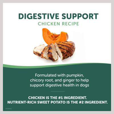 Show full view: Healthfuls Digestive Support Chicken & Pumpkin Recipe Dog Treats, 12-oz bag, bundle of 2 slide 4 of 10