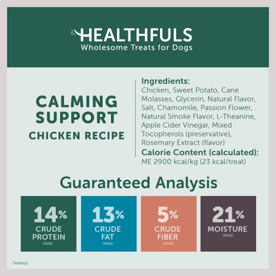 Show full view: Healthfuls Calming Support Chicken Recipe Dog Treats, 12-oz bag, bundle of 2 slide 9 of 9