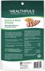 Healthfuls Duck & Rice Sticks Jerky Dog Treats, 4-oz bag, bundle of 2 slide 2 of 2