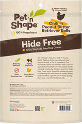 Pet 'n Shape Chik 'n Retriever Roll Peanut Butter Dog Treats, 4 count, bundle of 2 slide 2 of 2