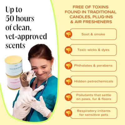 Show full view: Companion Candles I Love You, I Love You! Sandalwood & Amber Scented Pet-Friendly Candle, 11.8-oz jar slide 5 of 10