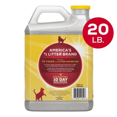 Show full view: Tidy Cats 24/7 Performance Odor Control Scented Clumping Cat Litter, 20-lb jug, case of 2 slide 4 of 14