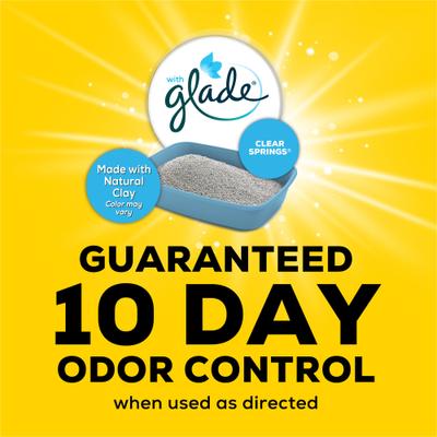 Show full view: Tidy Cats Glade Clear Springs Scented Clumping Cat Litter, 34-lb bag pail refill slide 5 of 13