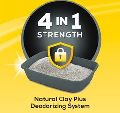 Tidy Cats 4-in-1 Scented Clumping Clay Cat Litter, 35-lb pail slide 2 of 8