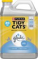 Tidy Cats Glade Clear Springs Scented Clumping Cat Litter, 20-lb jug, case of 2