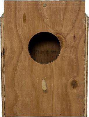 Show full view: YML Wooden Bird Nest Box, Brown, X-Large slide 2 of 5