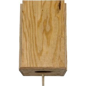 YML Wooden Bird Nest Box, Brown, X-Large