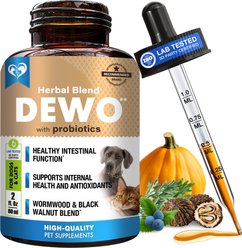 Beloved Pets Natural Intestinal Defense with Probiotic for Internal Health & Antioxidant in Cats & Dogs, 2-fl oz bottle