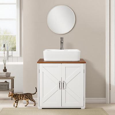 Show full view: Unipaws Under The Sink Cat Litter Box Enclosure slide 3 of 8