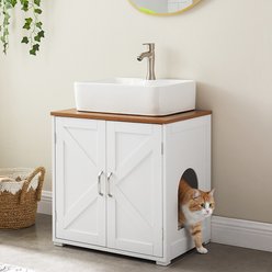 Unipaws Under The Sink Cat Litter Box Enclosure
