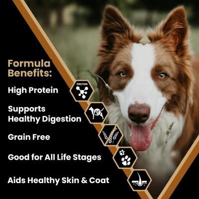 Show full view: VICTOR Grain-Free Chicken Meal & Sweet Potato Recipe Dry Dog Food, 15-lb bag slide 3 of 12