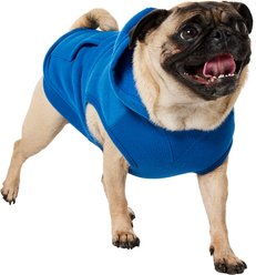 Frisco Basic Dog & Cat Hoodie, Navy, Medium slide 1 of 6