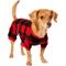 Show in main carousel: Frisco Dog & Cat Cozy Polar Fleece PJs, Red Plaid, Small slide 4 of 9