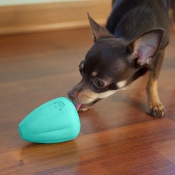 Chew King by Mammoth Premium Extremely Durable Natural Rubber Tough Treat Dog Chew Toy, Green, 2 count, Medium slide 2 of 7