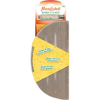 Meowijuana Meowijuana Sprinkle 'n' Scratch Taco Scratcher Cat Toy