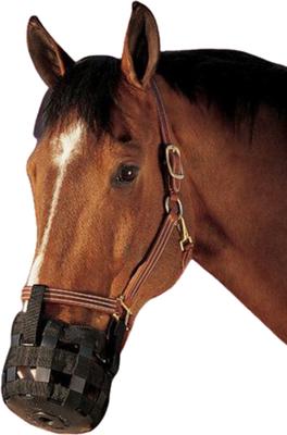 Show full view: Best Friend Standard Grazing Horse Muzzle, Pony slide 3 of 6