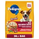 Pedigree with MarroBites Steak & Vegetable Flavor Pieces Adult Dry Dog Food, 36-lb bag