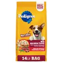 Pedigree with MarroBites Pieces Steak & Vegetable Flavor Adult Dry Dog Food, 14-lb bag