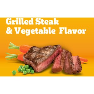 Pedigree Complete Nutrition Grilled Steak & Vegetable Flavor Dog Kibble Adult Dry Dog Food, 44-lb bag