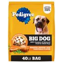 Pedigree Big Dogs Adult Complete Nutrition Large Breed Roasted Chicken Flavor Dry Dog Food, 40-lb bag