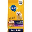 Show in main carousel: Pedigree Tender Bites Complete Nutrition Chicken & Steak Flavor Small Breed Adult Dry Dog Food, 14-lb bag slide 1 of 11