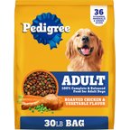 Pedigree Complete Nutrition Roasted Chicken & Vegetable Flavor Dog Kibble Adult Dry Dog Food, 30-lb bag