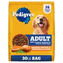 Pedigree Complete Nutrition Roasted Chicken & Vegetable Flavor Dog Kibble Adult Dry Dog Food, 30-lb bag