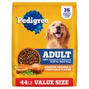 Pedigree Complete Nutrition Roasted Chicken & Vegetable Flavor Dog Kibble Adult Dry Dog Food, 44-lb bag