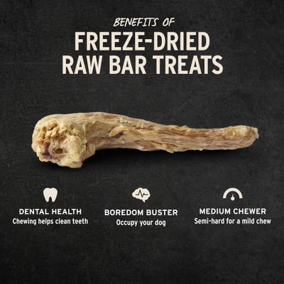 Show full view: Vital Essentials Raw Turkey Neck Freeze-Dried Dog Treat, 1 count slide 5 of 10