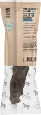 Show full view: Vital Essentials Raw Moo Stick Freeze-Dried Dog Treat, 1 count slide 3 of 10