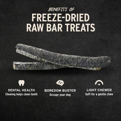 Show full view: Vital Essentials Raw Salmon Skin Freeze-Dried Dog Treat, 1 count slide 5 of 10