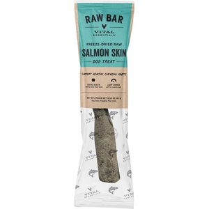 Vital Essentials Raw Salmon Skin Freeze-Dried Dog Treat, 1 count