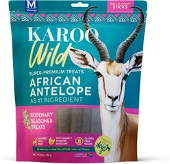 Karoo Wild Rosemary Seasoned Training Bits Soft & Chewy Dog Treats, 16-oz bag