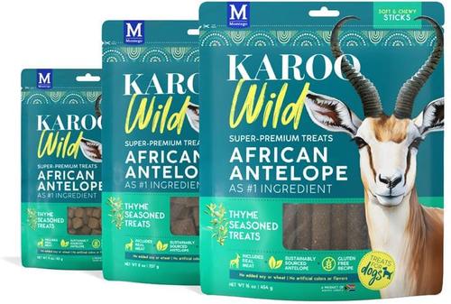 Show full view: Karoo Wild Thyme Seasoned Sticks Soft & Chewy Dog Treats, 8-oz bag slide 6 of 10