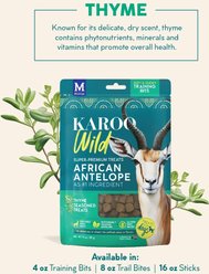 Karoo Wild Thyme Seasoned Soft & Chewy Training Bits Dog Treats, 4-oz bag slide 2 of 9