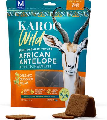 Show full view: Karoo Wild Oregano Seasoned Training Bits Soft & Chewy Dog Treats, 8-oz bag slide 3 of 10