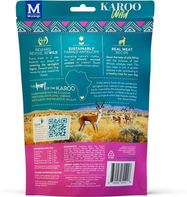 Show full view: Karoo Wild Rosemary Seasoned Training Bits Soft & Chewy Dog Treats, 4-oz bag slide 4 of 10