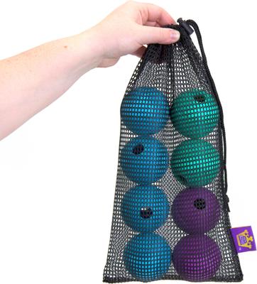 Show full view: Chew King by Mammoth Fetch Ball Tough Dog Chew Toy, Blue slide 5 of 9