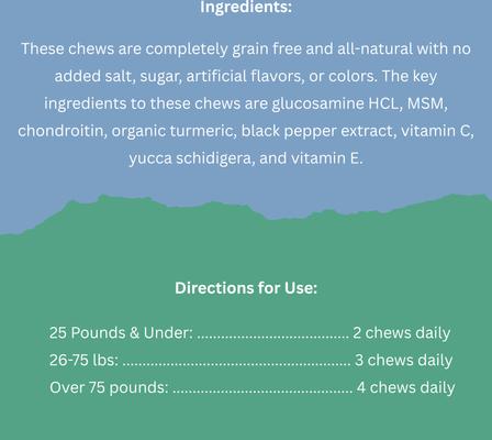 Show full view: BuddyRest Advanced Mobility Hip & Joint Soft Chews Dog Supplement, 120 count slide 5 of 5